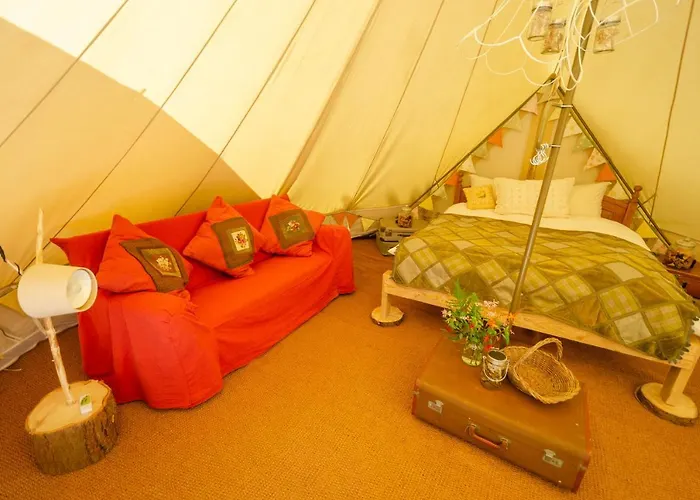 Luksusowy namiot The Botanical Bell Tent Glengarriff